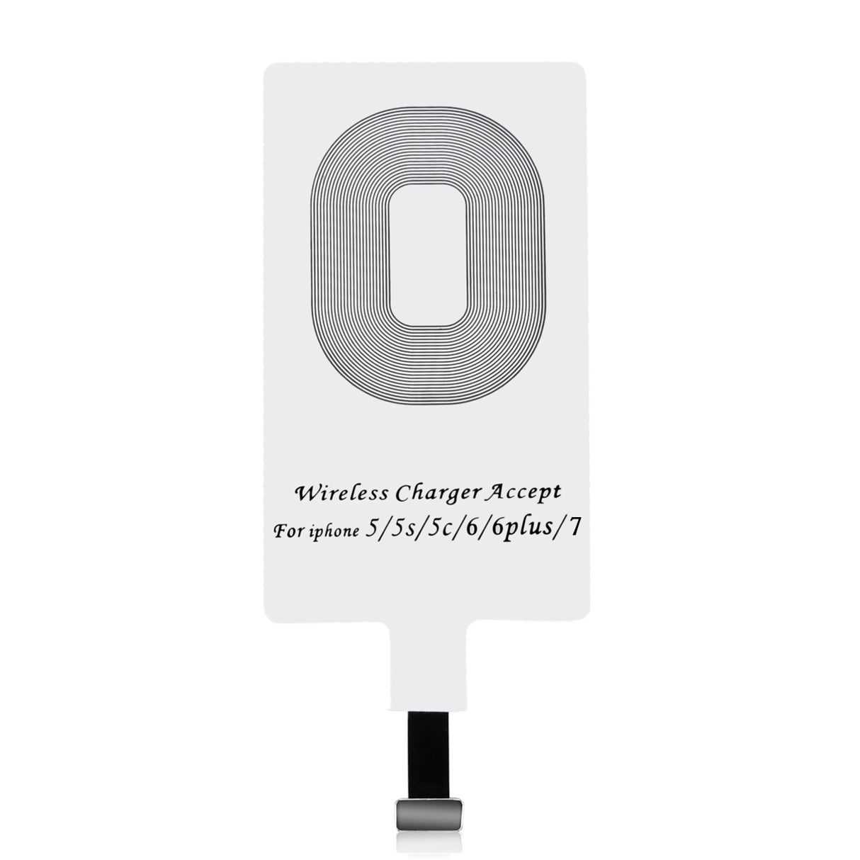 WP-IP CHOETECH Qi Receiver, Ultra Thin Wireless Charging Qi Receiver Wireless Charging Receiver Patch Module Chip Compatible with Apple iPhone 7/7 Plus, iPhone 6/6 Plus, iPhone 5/5s/5c iOS Receiver