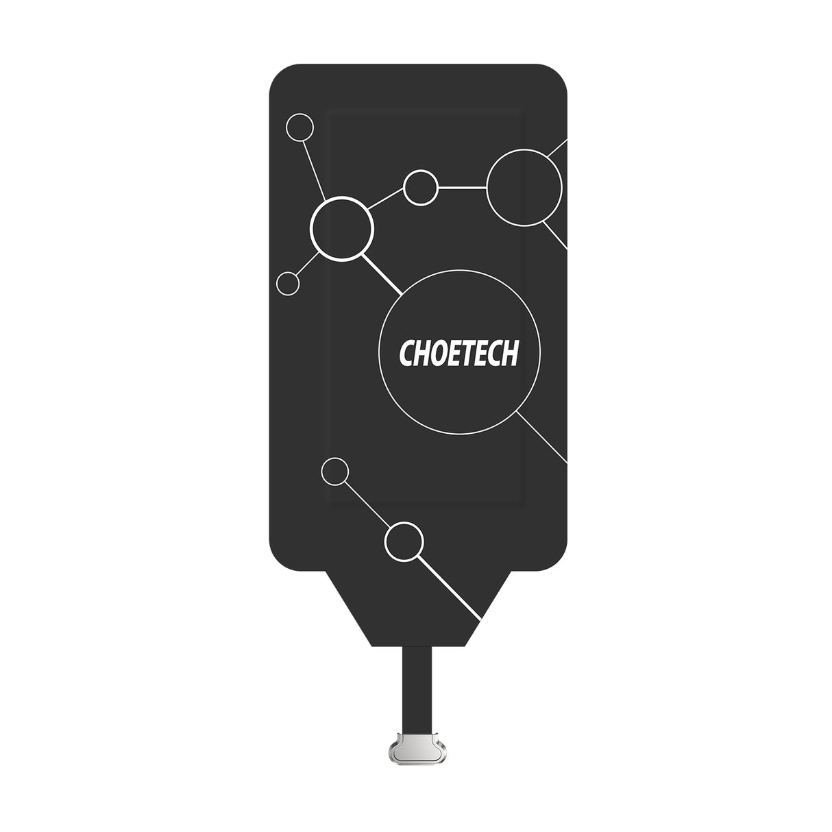 WP-MICRO Choetech Ultra Thin Qi Wireless Charging Receiver Patch Module Chip Compatible with All Micro USB Narrow-Side up Devices