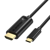XCH-0030 Cable USB C a HDMI (10 pies/3 m), CHOETECH Tipo C (Thunderbolt 3) a HDMI 4K/30Hz Cable Compatible con iPad Pro, 2019/2018 MacBook Pro, iMac, MacBook, ChromeBook, Galaxy S10/S9/Note 10/Nota 9, Dell XPS, etc.