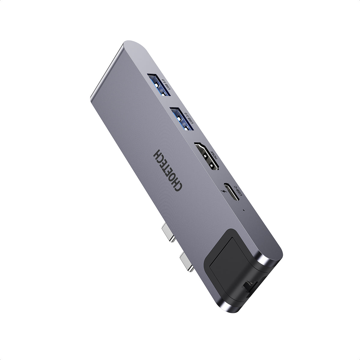 HUB-M24 Choetech 7-in-2 MacBook Pro/Air USB-Adapter USB-C-Hub